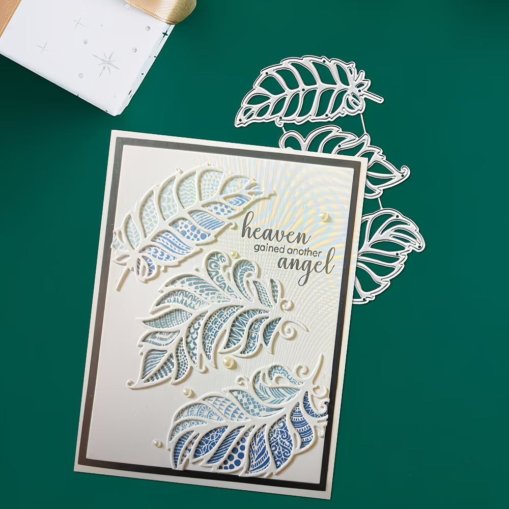Hollowed-out Feathers Metal Cutting Dies