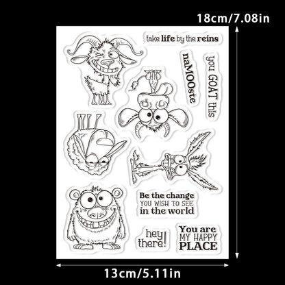 Personality Animals Dies & Stamps Set
