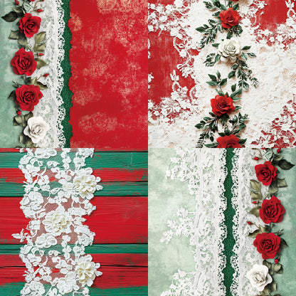24PCS 6" Grace Scrapbook Paper & Cardstock
