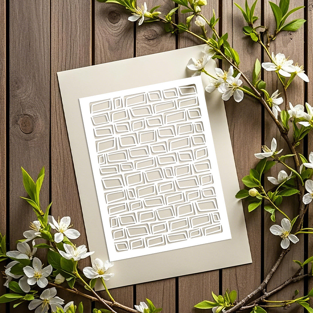 Wall Pattern DIY Painting Hollow Stencil