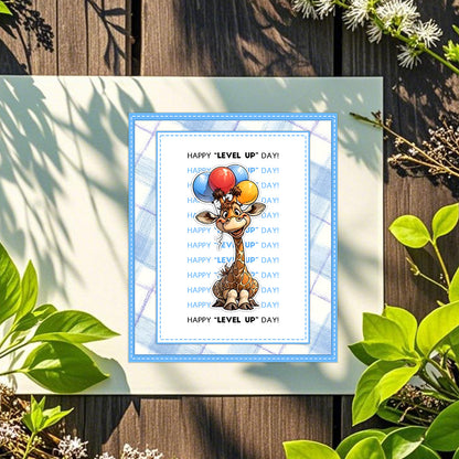 Balloon Animal Birthday Dies & Stamps Set