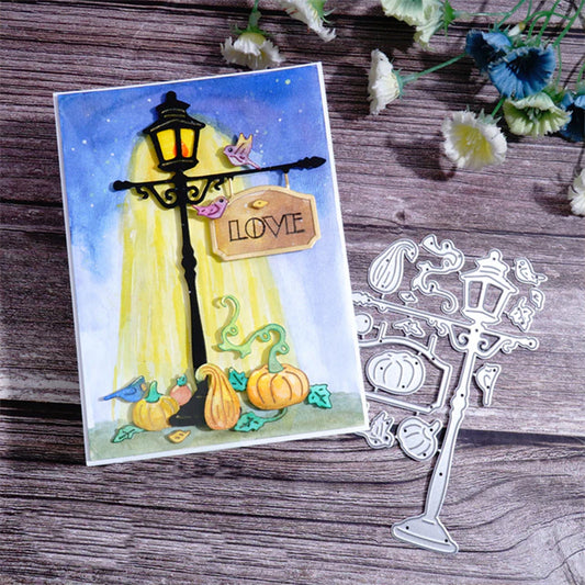 Pumpkin Street Lights Metal Cutting Dies