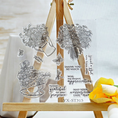 Beautiful Bouquets Clear Stamps