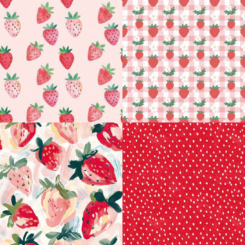 24PCS 6" Juicy Scrapbook Paper & Cardstock