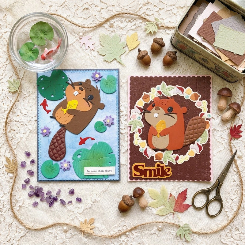 Cute Castor Metal Cutting Dies