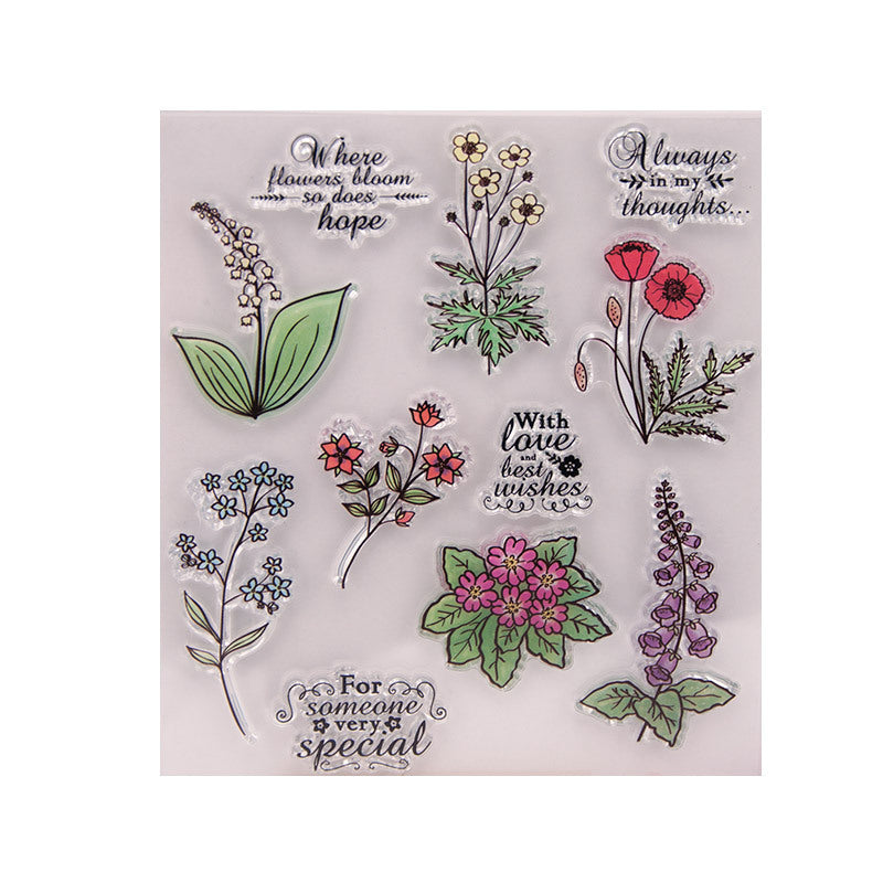 Flowers Clear Stamps