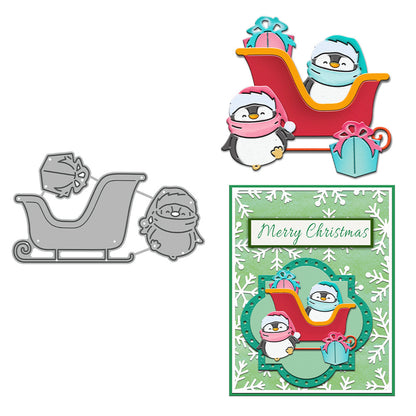 Penguin Sled Metal Cutting Dies