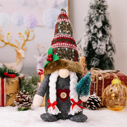 Adorable Gnome Christmas Doll Ornaments