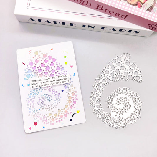 Love Group Background Metal Cutting Dies