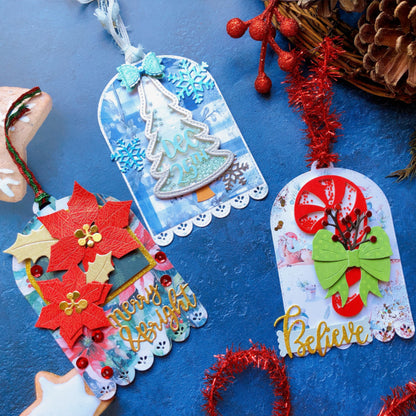 Christmas Tags Metal Cutting Dies