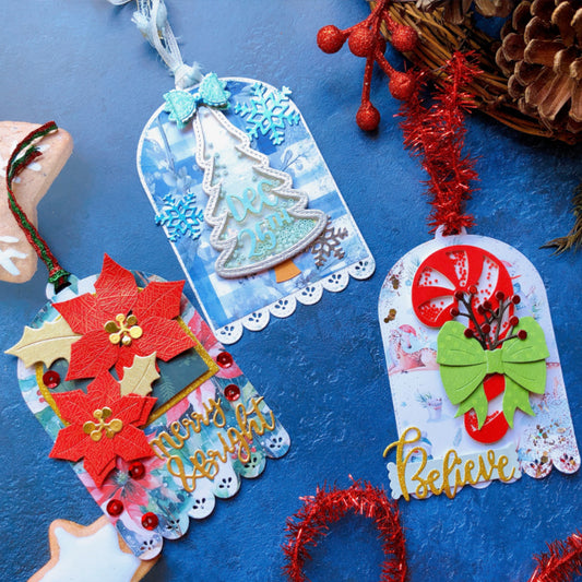 Christmas Tags Metal Cutting Dies