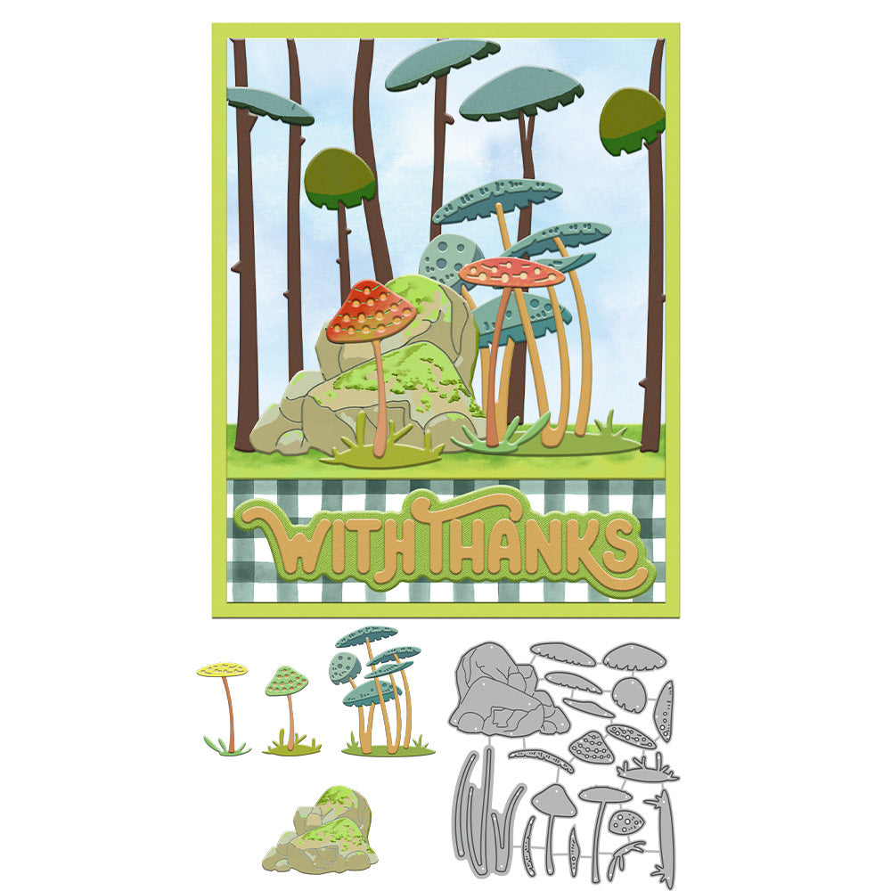 Plant Mushrooms Metal Cutting Dies