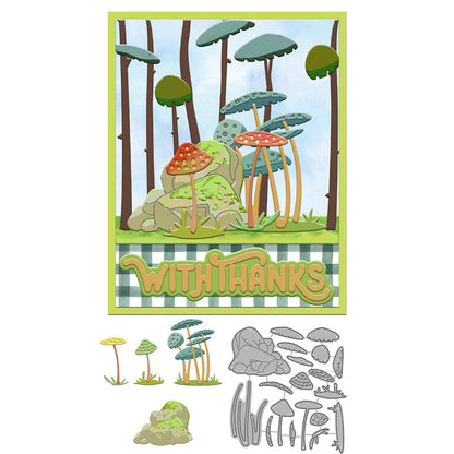 Plant Mushrooms Metal Cutting Dies
