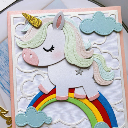 Cute Unicorn Metal Cutting Dies