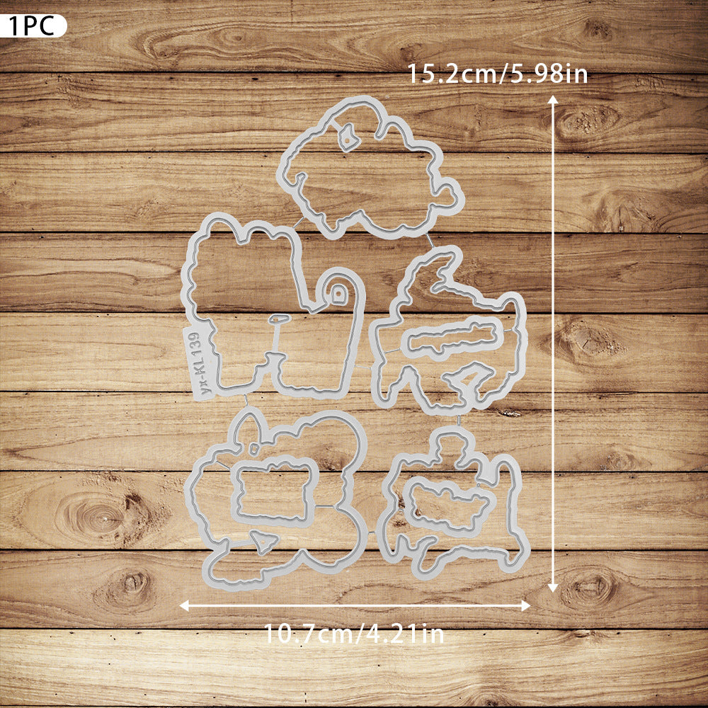 Valentine's Day Dog Dies & Stamps Set