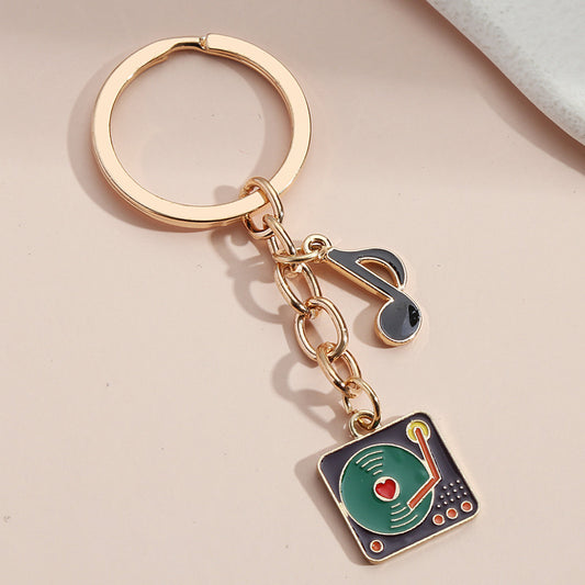 Musical Theme Keychain