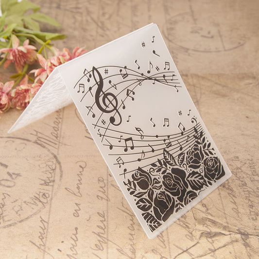 Decorative Background Pattern Plastic Embossing Folder