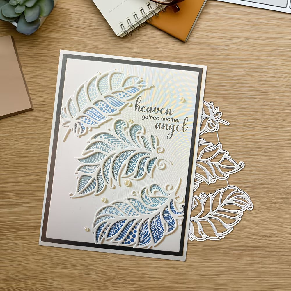 Hollowed-out Feathers Metal Cutting Dies