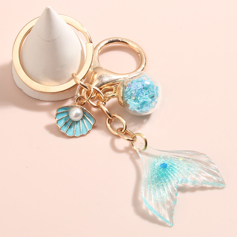 Ocean Mermaid Keychain