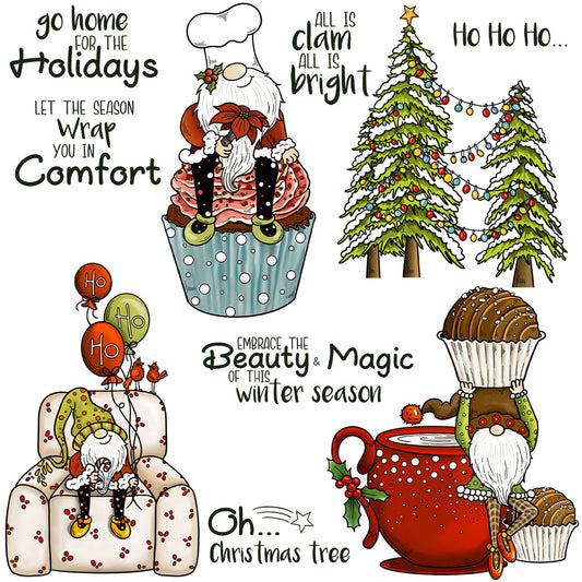 Christmas Gnome Dies & Stamps Set