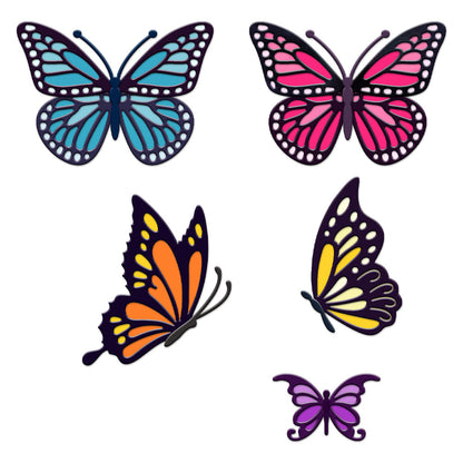 Various Butterflies Metal Cutting Dies