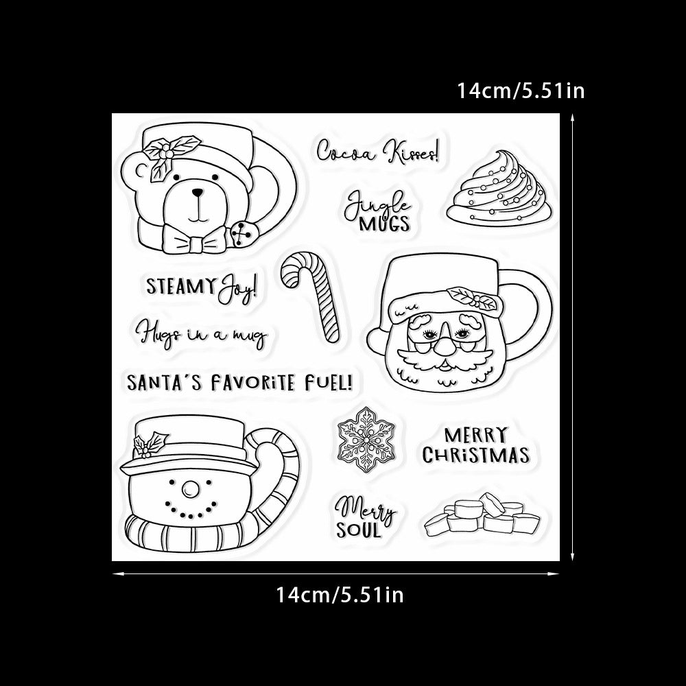 Christmas Mug Dies & Stamps Set