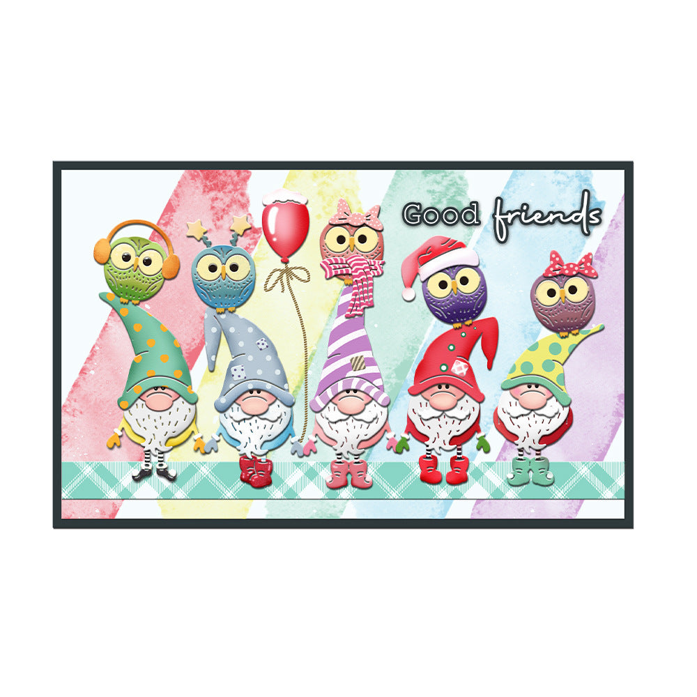 Christmas Gnomes Metal Cutting Dies