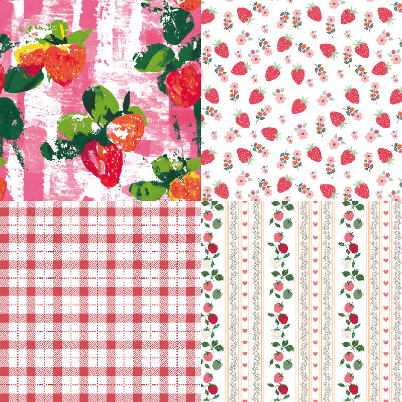 24PCS 6" Juicy Scrapbook Paper & Cardstock