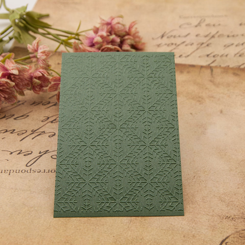 Geometric Background Pattern Plastic Embossing Folder