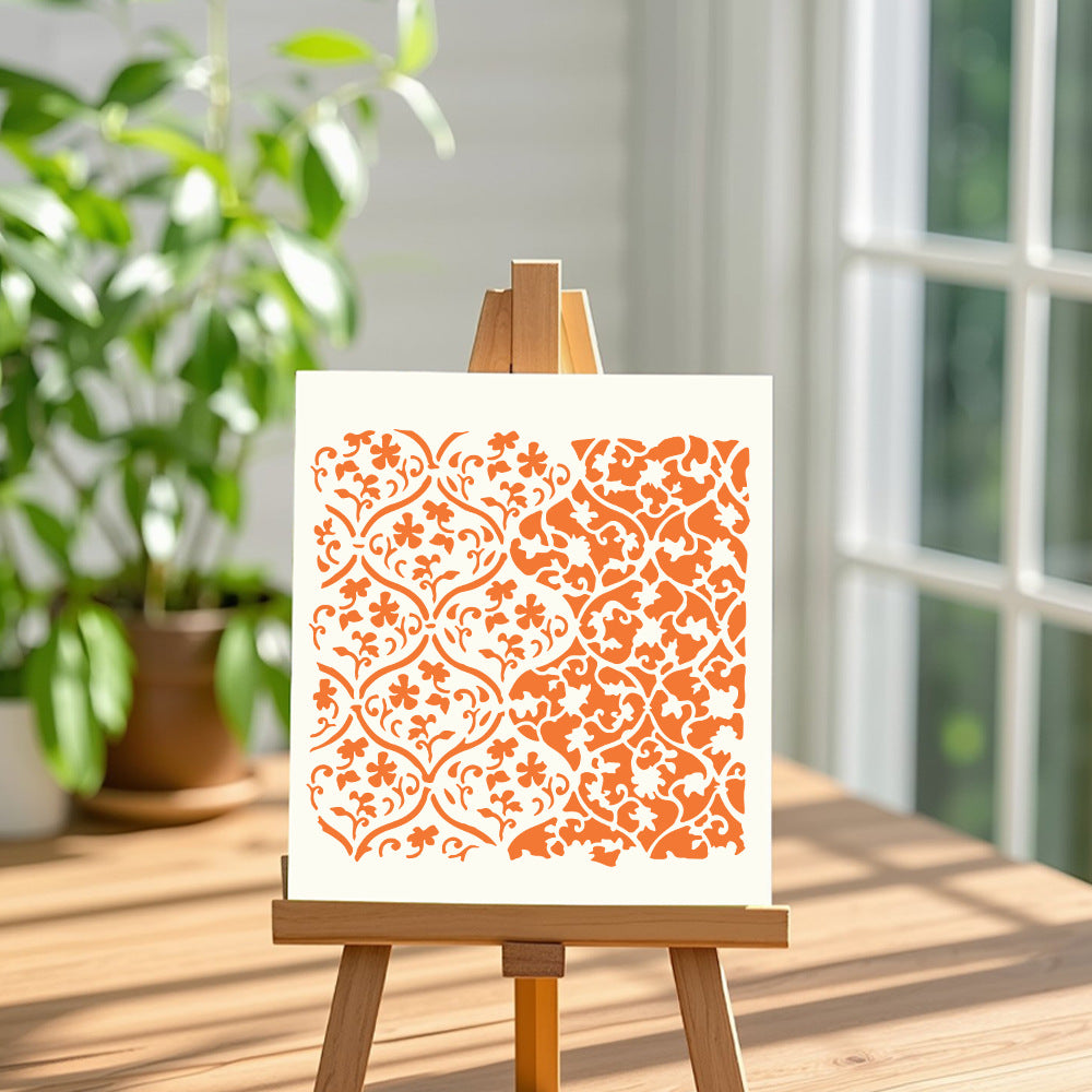 Small Flowers DIY Painting Hollow Stencil
