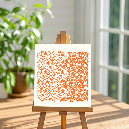 Small Flowers DIY Painting Hollow Stencil