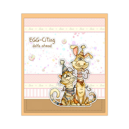 Birthday Animals Dies & Stamps Set