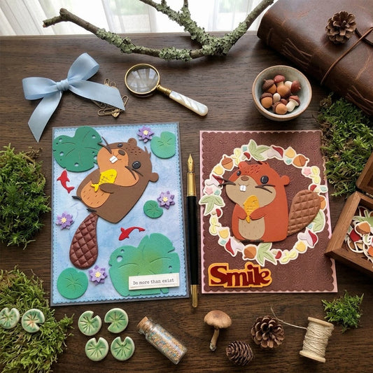Cute Castor Metal Cutting Dies