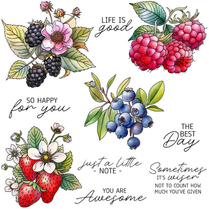 Berries Clear Stamps