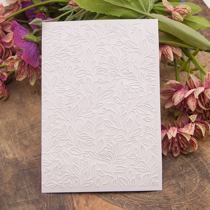 Branches and Leaves Embossing Folder