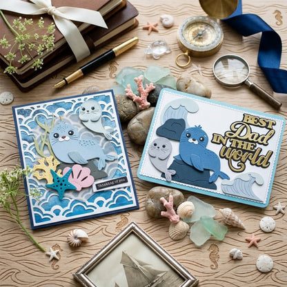 Cute Seal Metal Cutting Dies