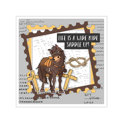Inspirational Little Pony Dies & Stamps Set