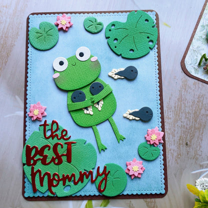 Cute Frog Metal Cutting Dies