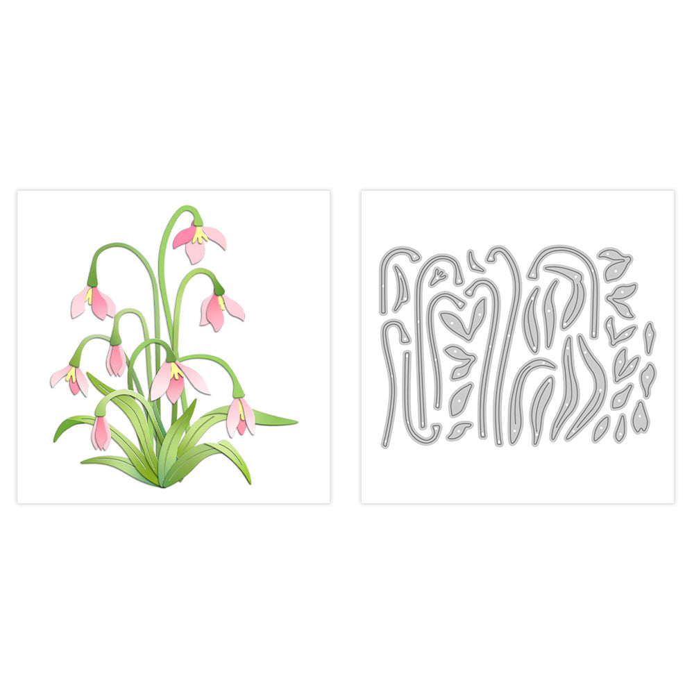 Beautiful Snowdrop Metal Cutting Dies