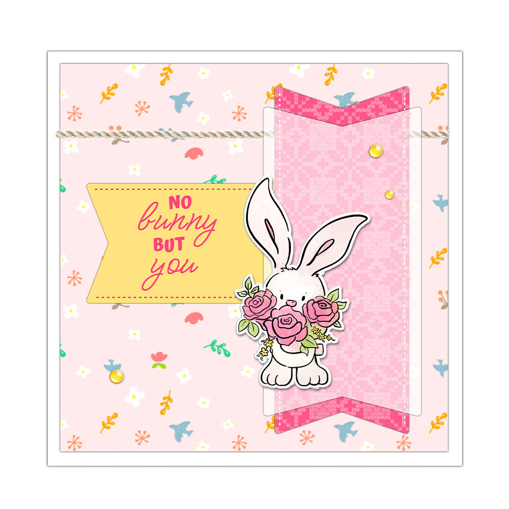 Balloon Rabbit Clear Stamps