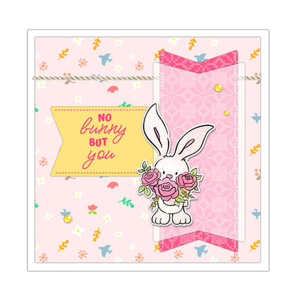 Balloon Rabbit Clear Stamps