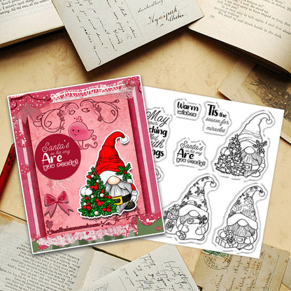 Christmas Gnomes Clear Stamps