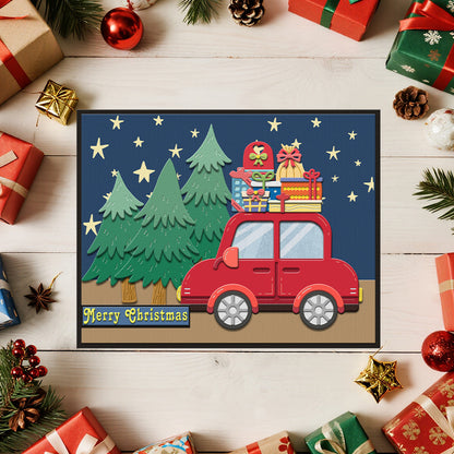 Christmas Trees and Cars Metal Cutting Dies