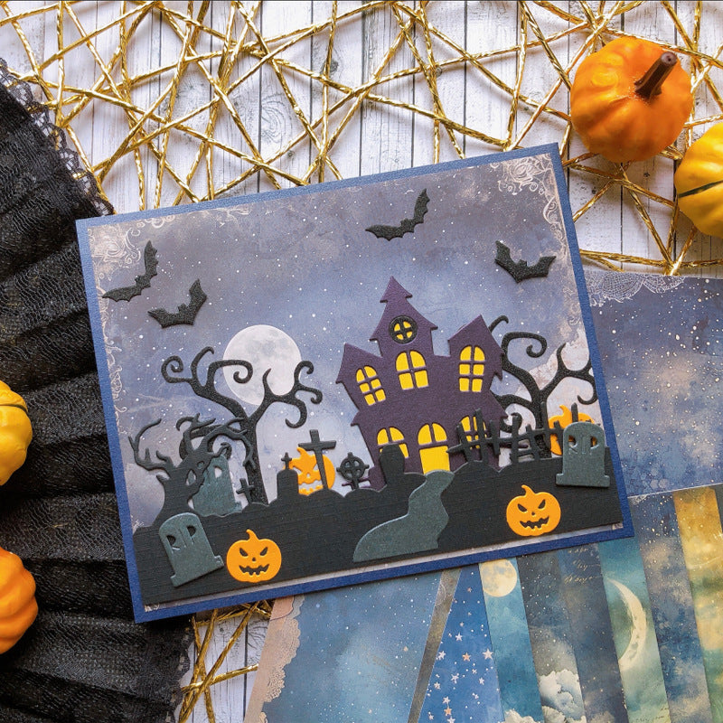 Halloween Haunted House Metal Cutting Dies