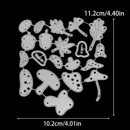 Decorative Mushrooms Metal Cutting Dies