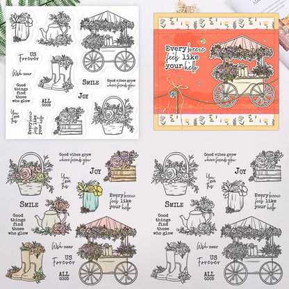 Beautiful Floats Clear Stamps