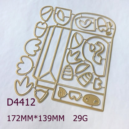Cartoon Animals Metal Cutting Dies
