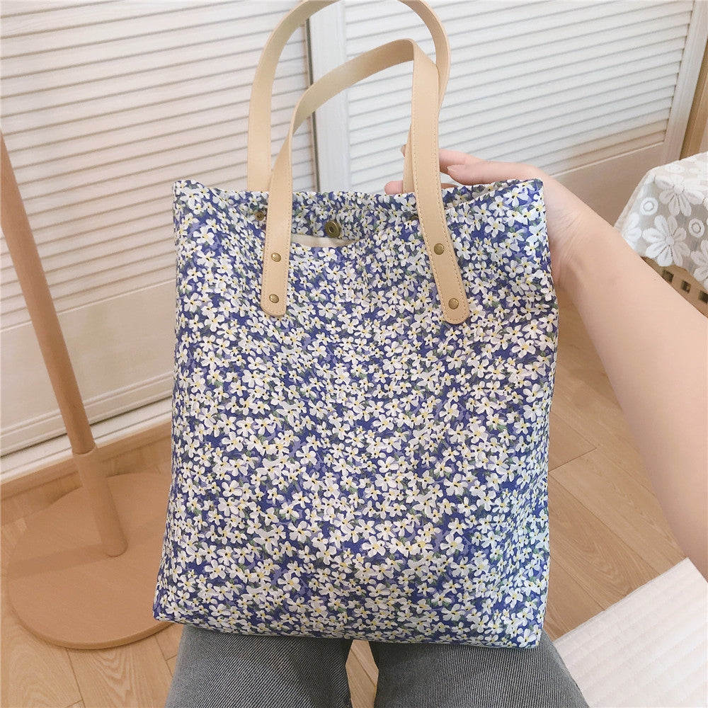 Floral Versatile Shoulder Tote Bag