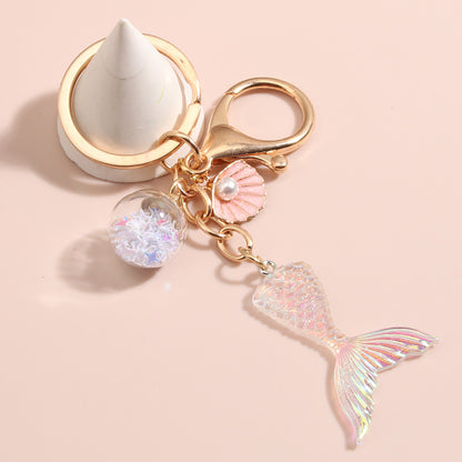 Ocean Mermaid Keychain