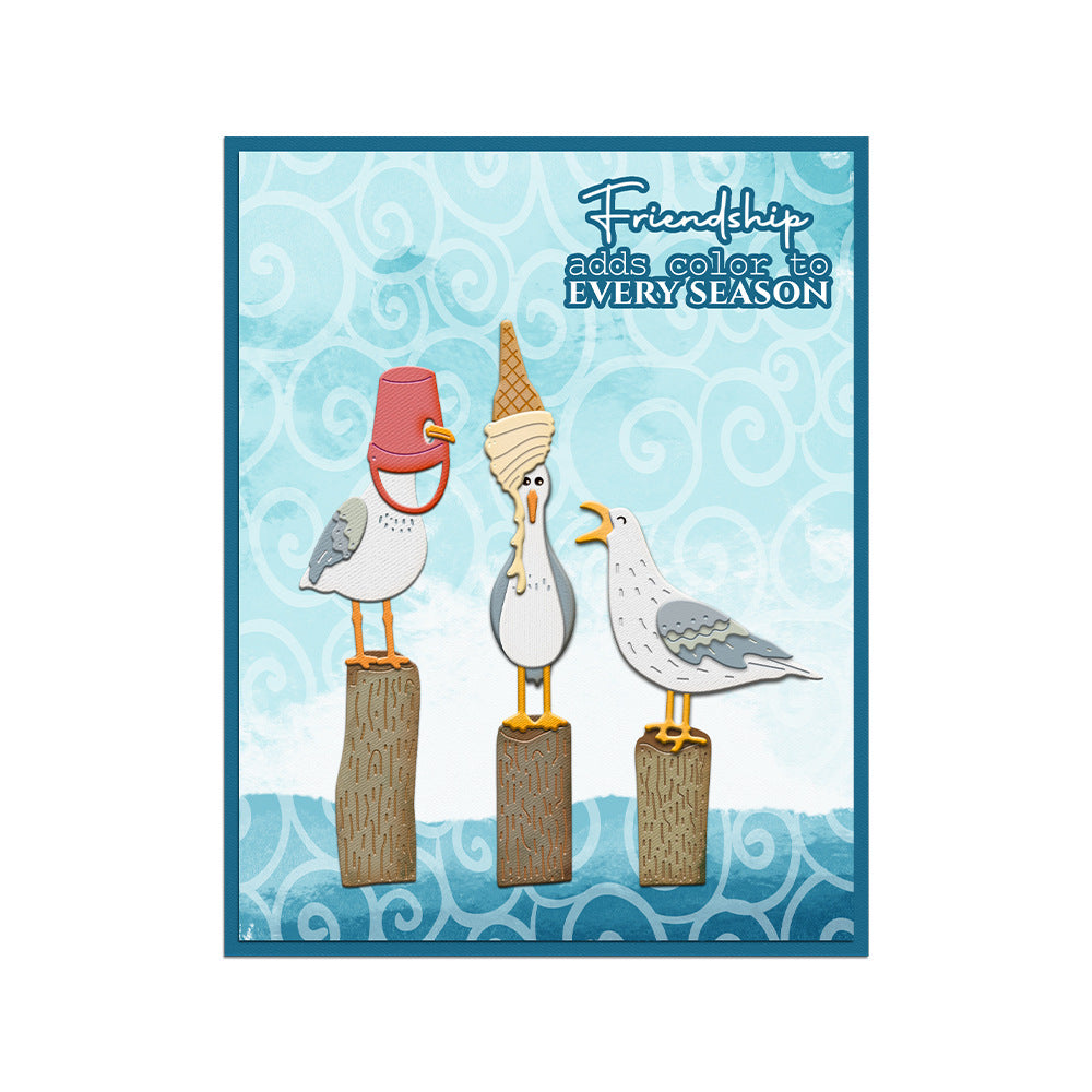Cute Seagull Metal Cutting Dies